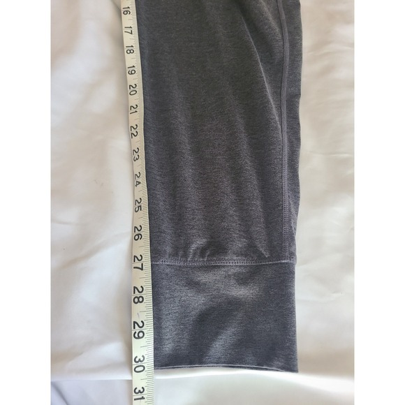 Vuori Mens Sunday Performance Jogger Charcoal Heather Size Large Zip Pockets - Picture 10 of 16